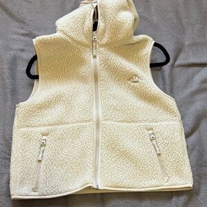 TNA polartec vest with hood